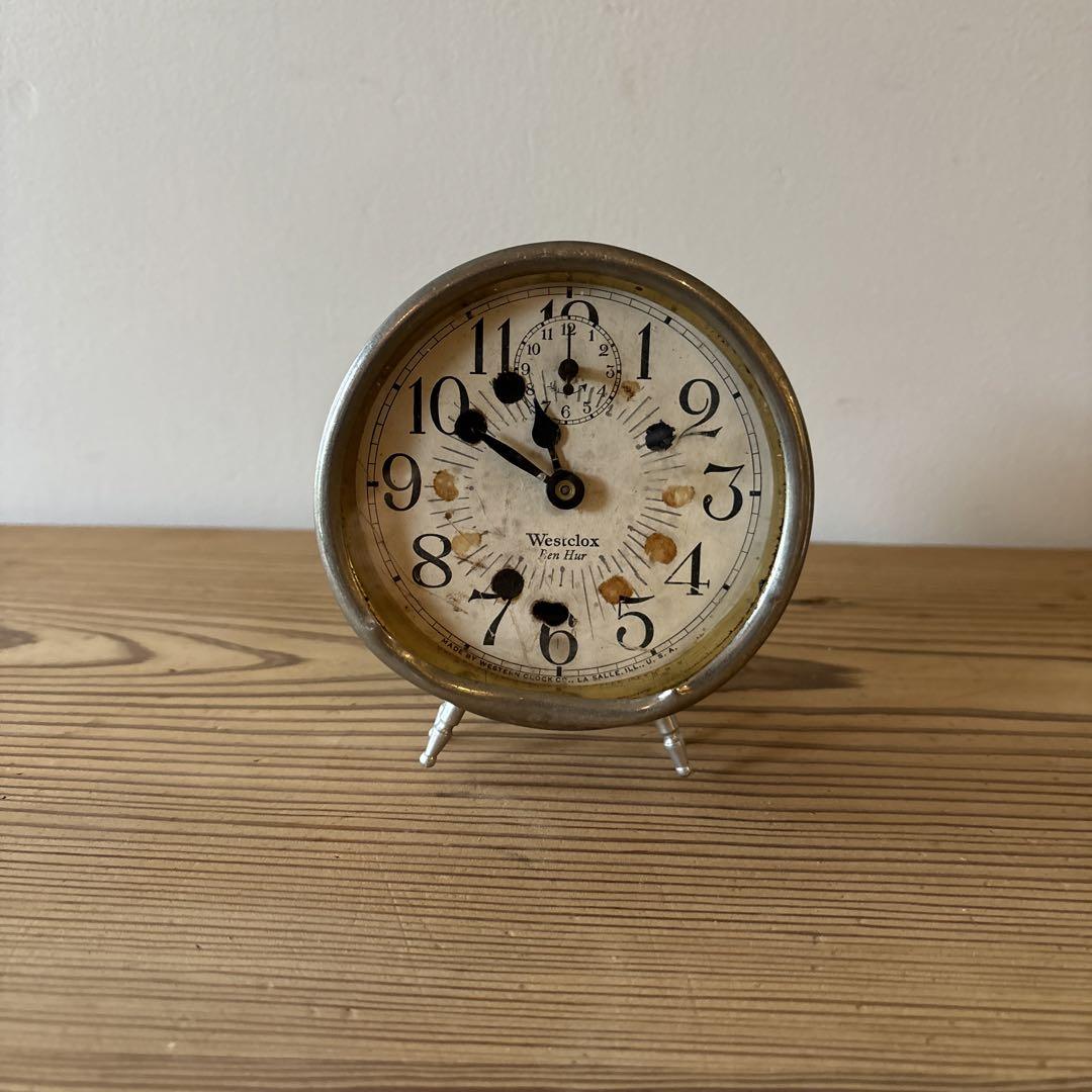 Westclox【ウエストクロックス】置き時計ALARM CLOCK