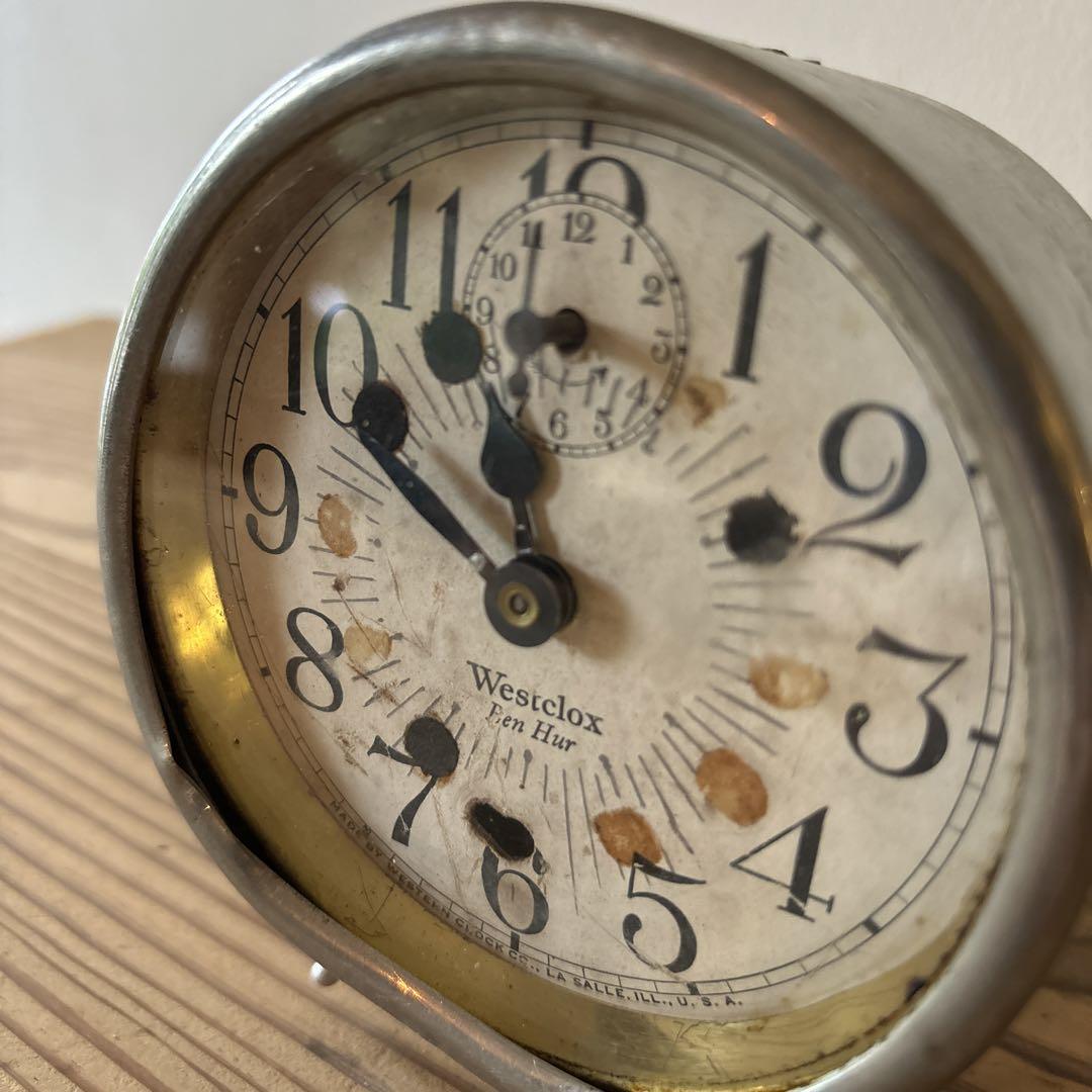 【Westclox】ウエストクロックス置き時計　ALARM CLOCK Westclox [ウエストクロックス] ALARM CLOCK -