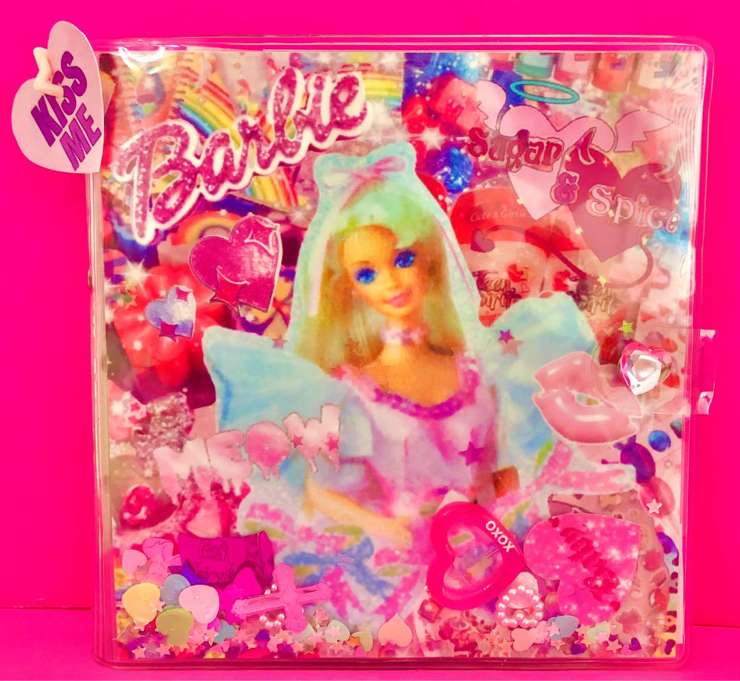 Barbieちゃん♡おすそ分けファイル＆アメキャラ限定1セット増量♡ おすそ分けファイル Barbie バービー B7 - メルカリ