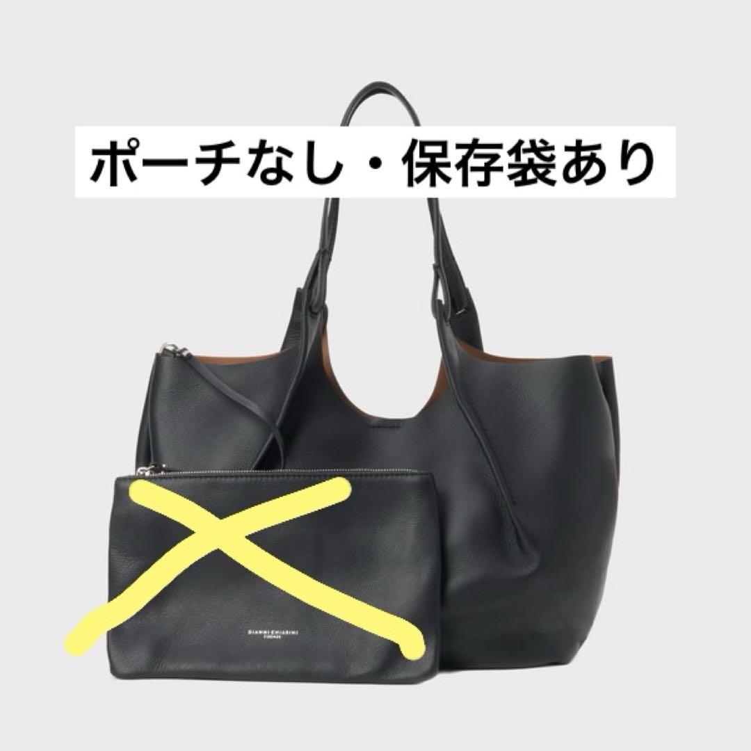 注目ショップ・ブランドのギフト 美品・保存袋付き・ポーチなし】ジャンニキャリーニ デュア M バッグ