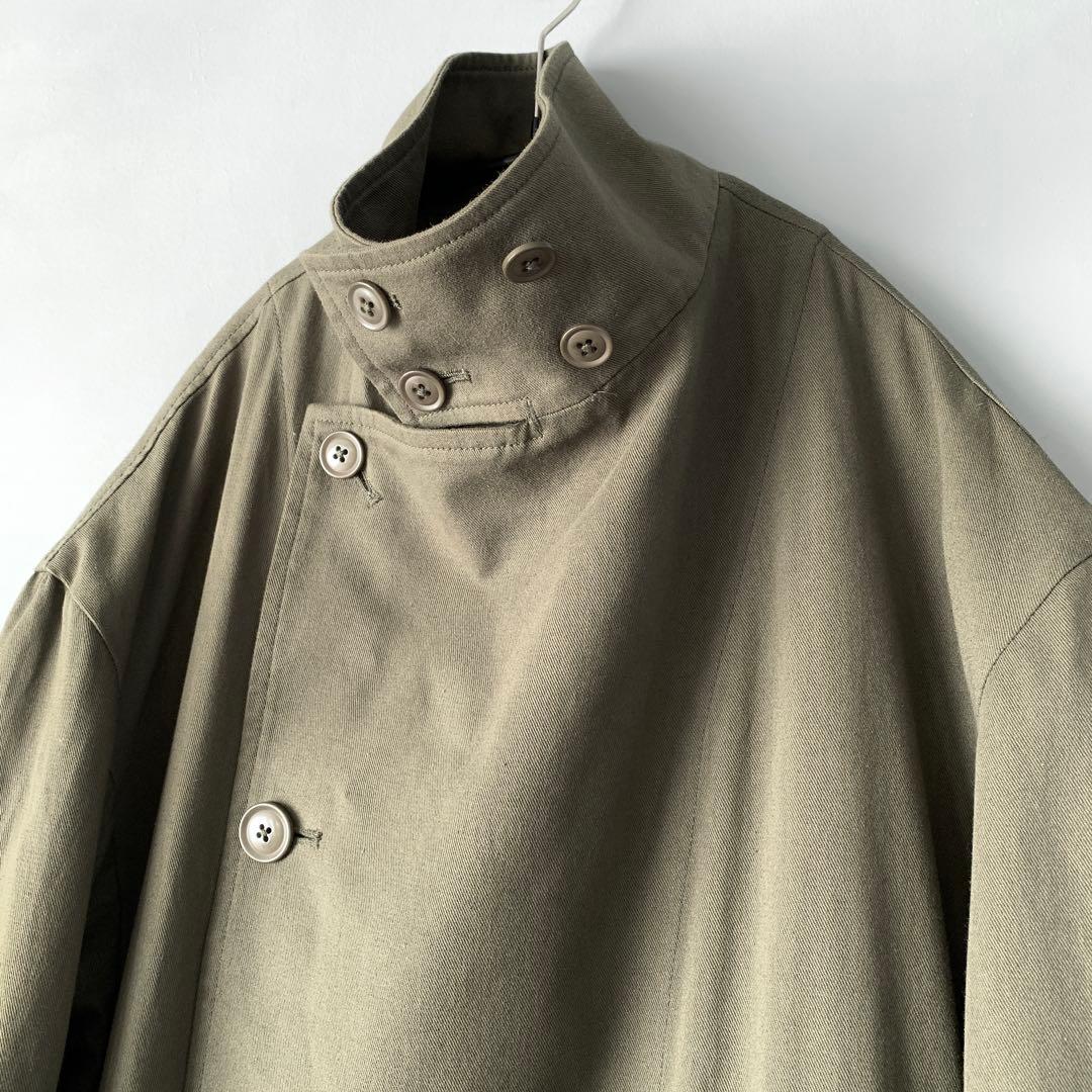 ヨウジヤマモト S'YTE 22AW スタンドカラーミリタリー コート 3 L ヨウジヤマモト S'YTE 22AW スタンドカラーミリタリー コート 3 L
