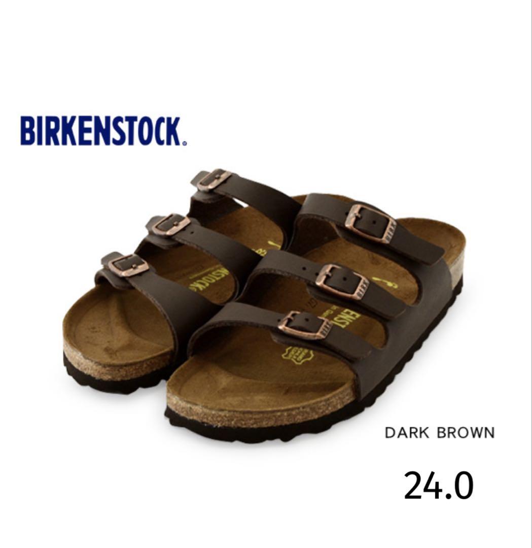 BIRKENSTOCK ブラウン ストラップ付きシューズ 37