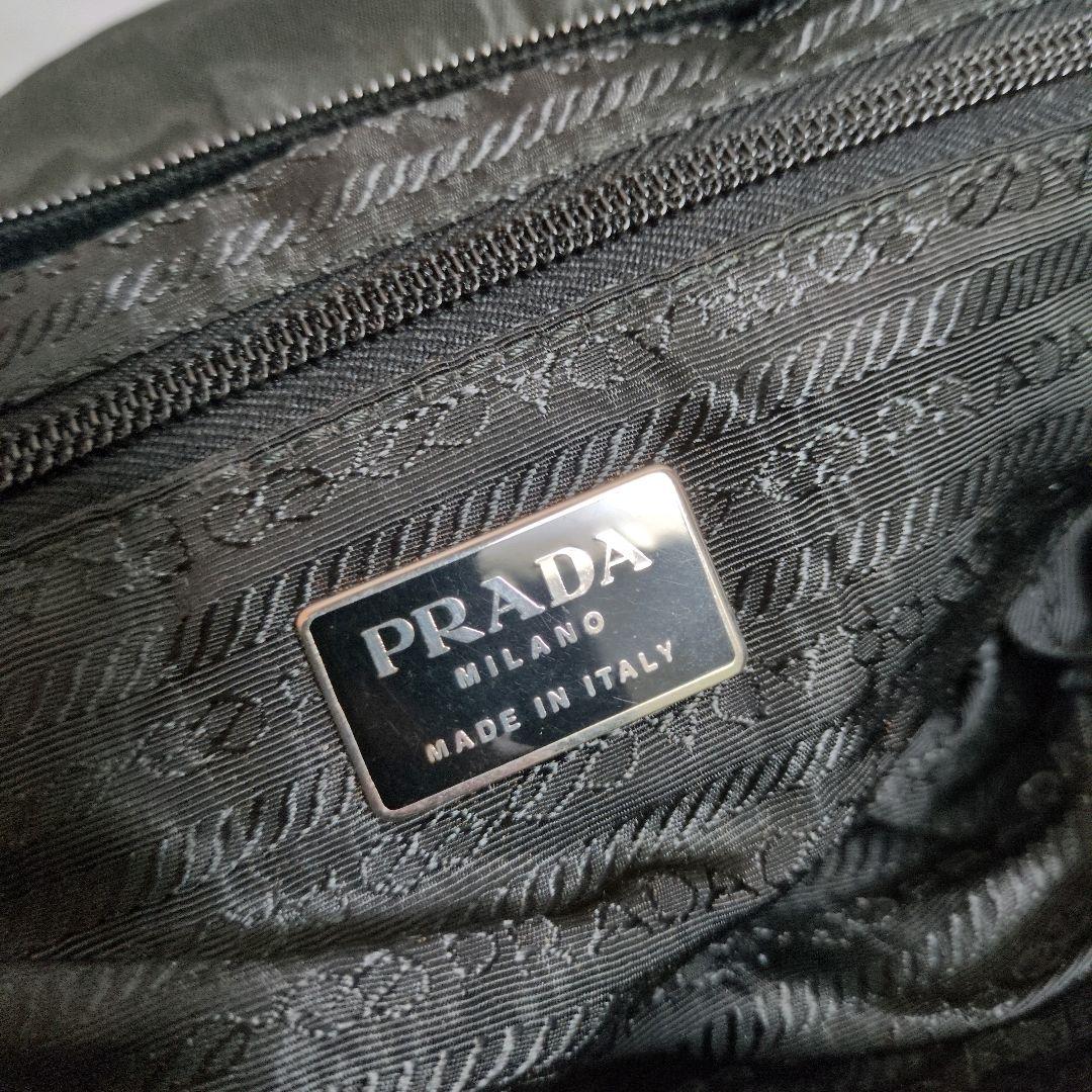 PRADA　プラダ　ハンドバッグ　ミニボストン　カーキ
