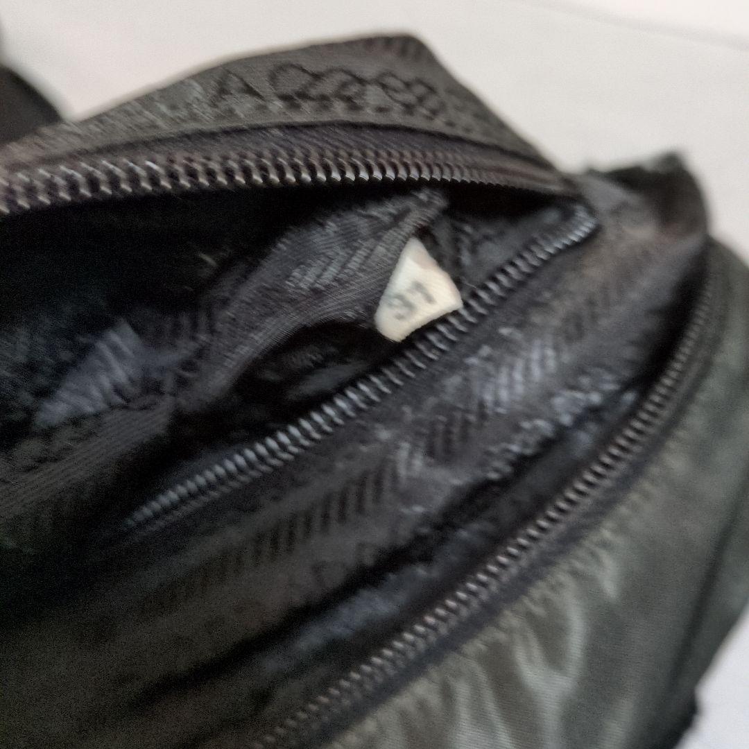 PRADA　プラダ　ハンドバッグ　ミニボストン　カーキ