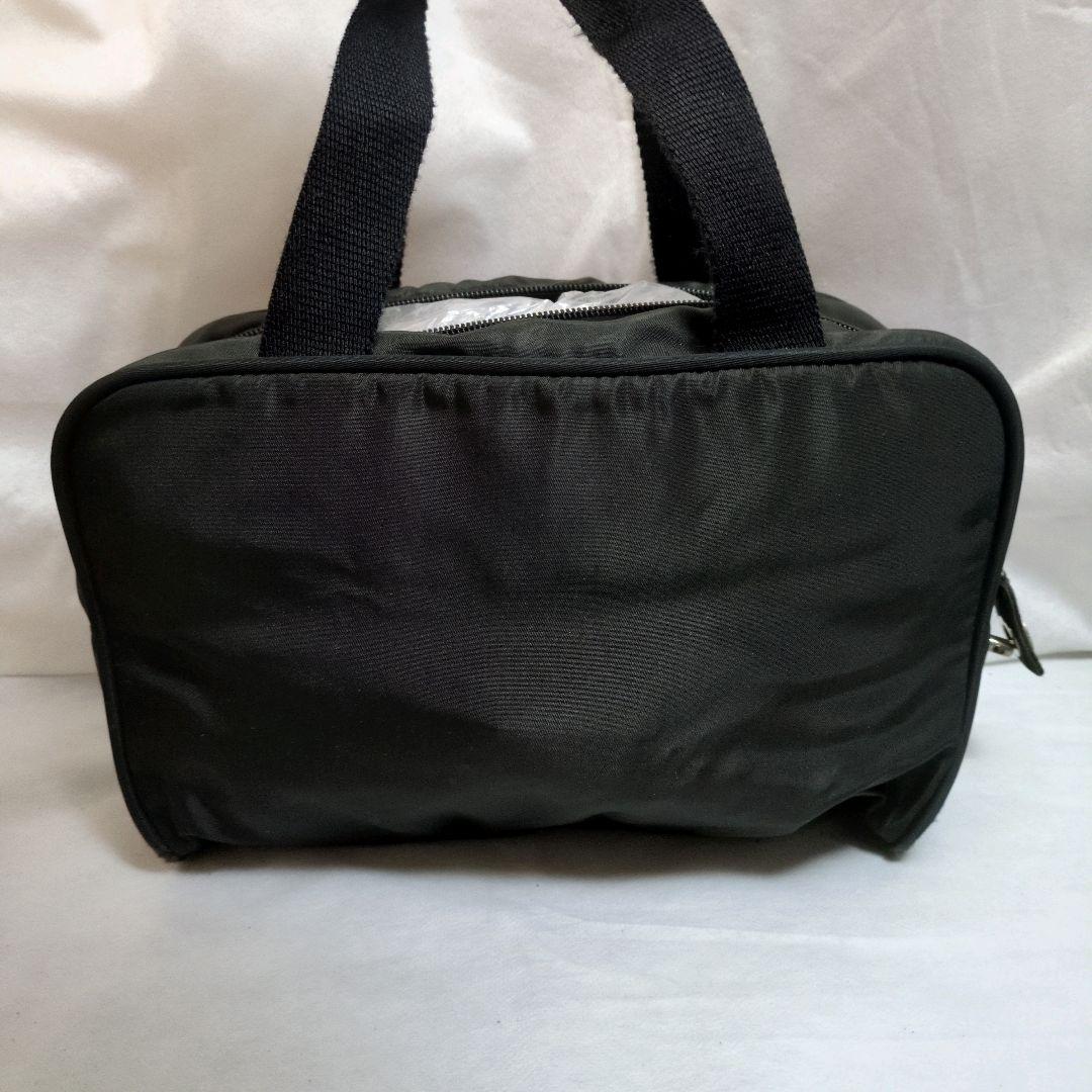 PRADA　プラダ　ハンドバッグ　ミニボストン　カーキ