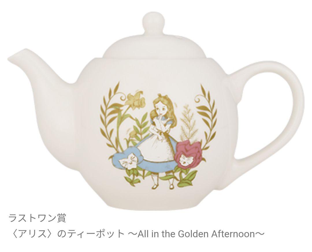 ＊不思議の国のアリス＊　Disney 　ティーポットとフィギュアセット