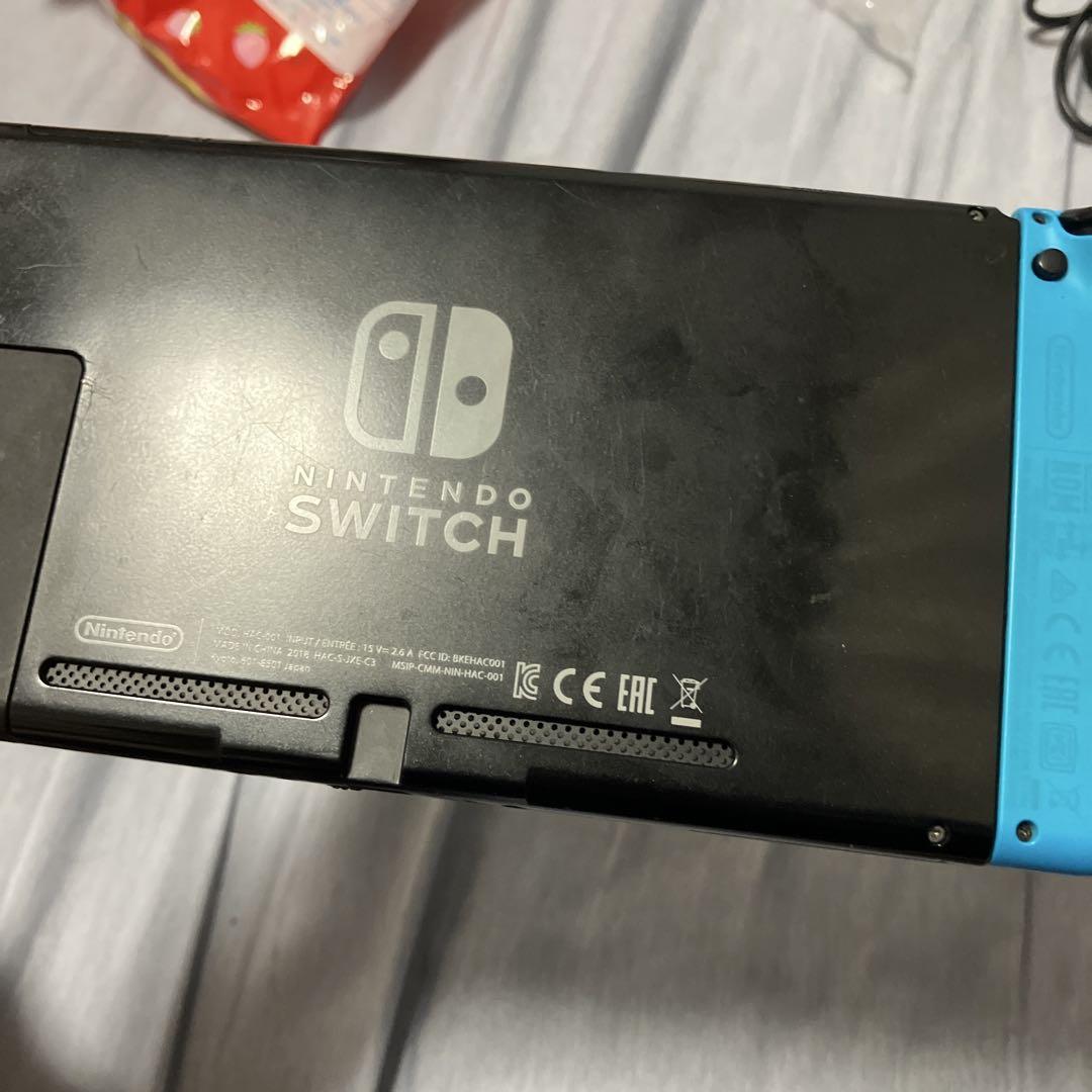 Nintendo Switch 本体 青赤