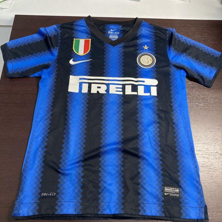 サッカーインテルユニホーム 子供用 メルカリ