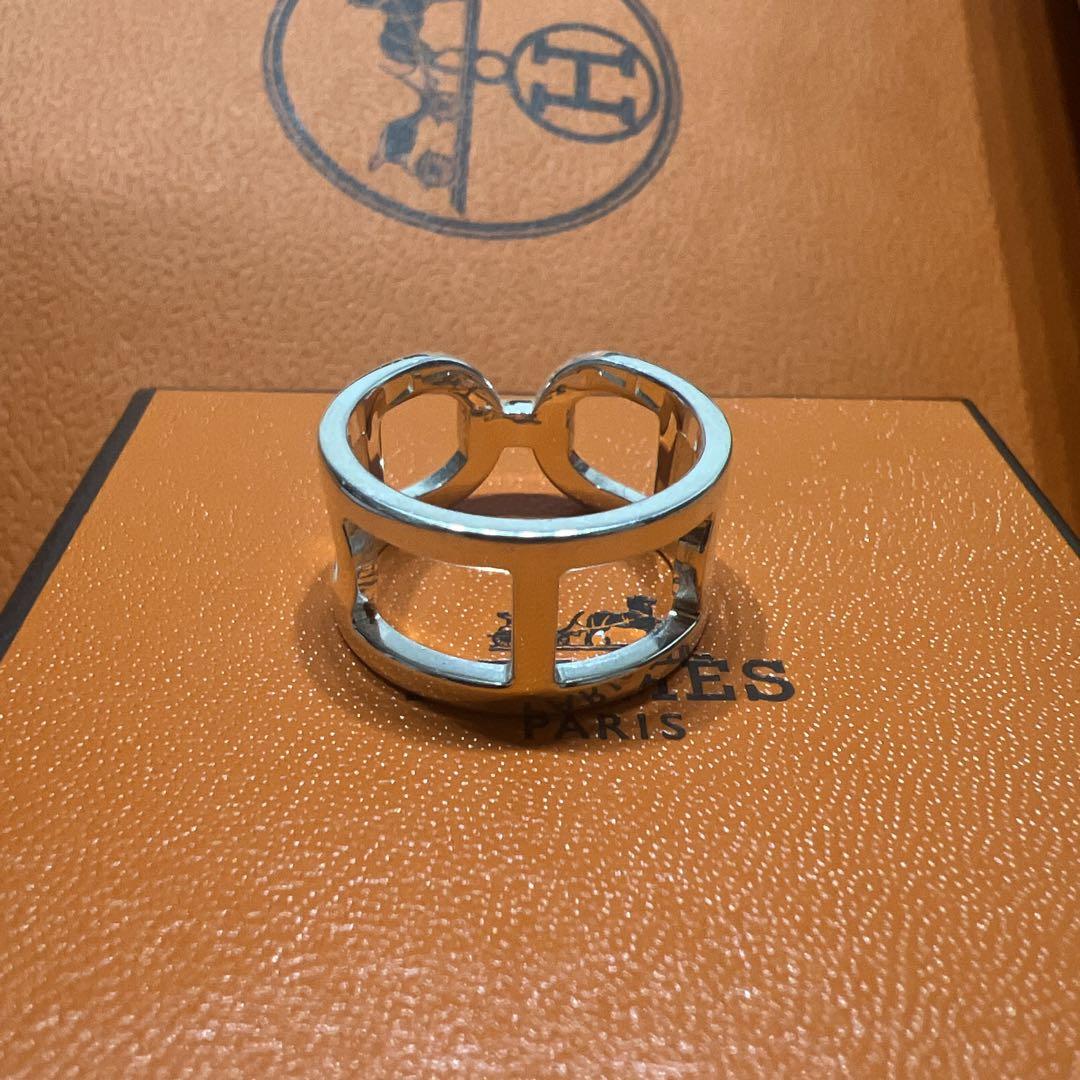 HERMES エルメス リング　エヴァーシェーヌダンクル57サイズ