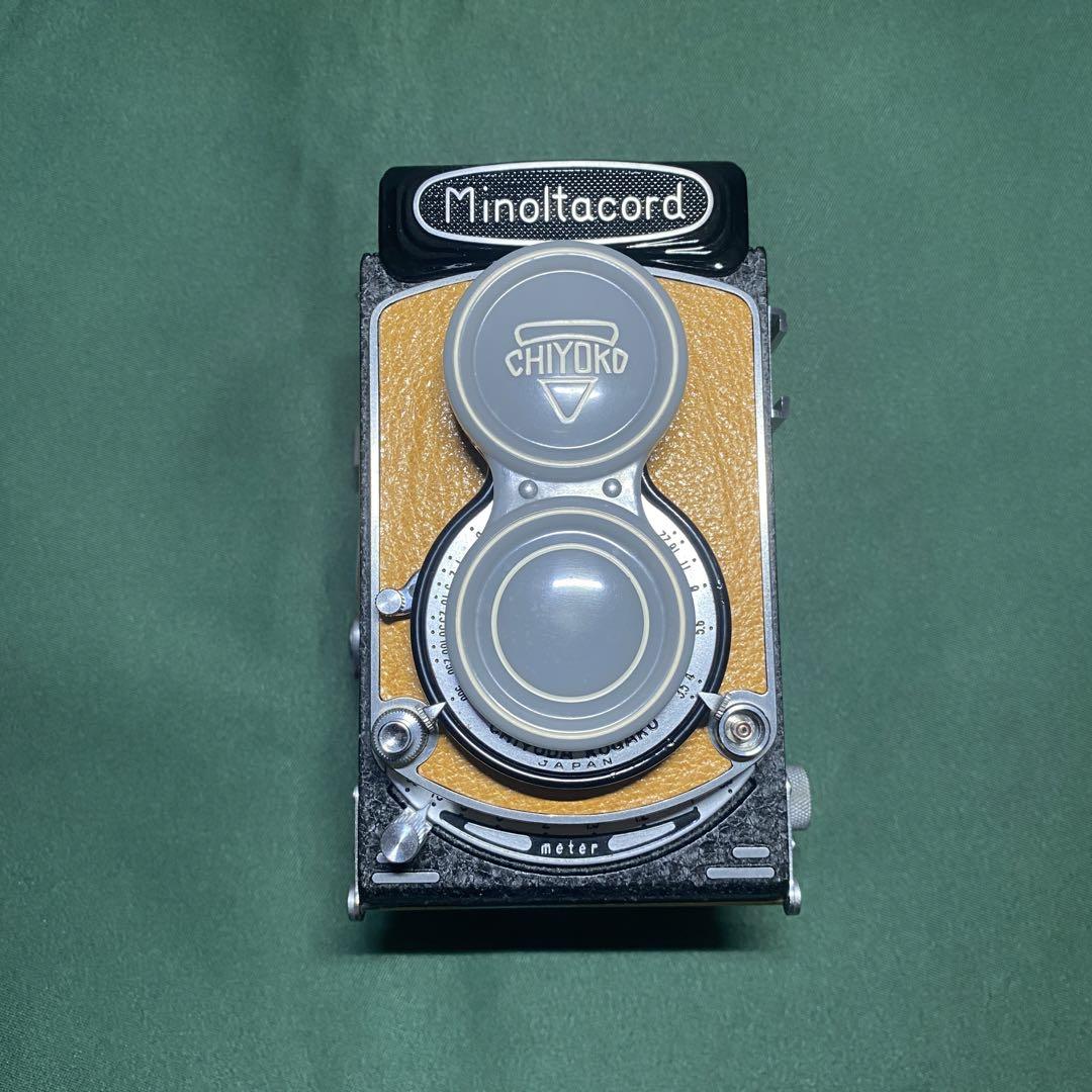 ミノルタ Minoltacord 75mm F3.5 二眼カメラ　現状品