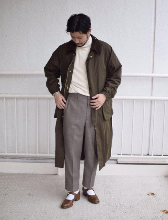 コメ逃げブロック様 パンツ ブラウン サイズM FGcr3-m95855302417 Steven Alan 豊富なお得