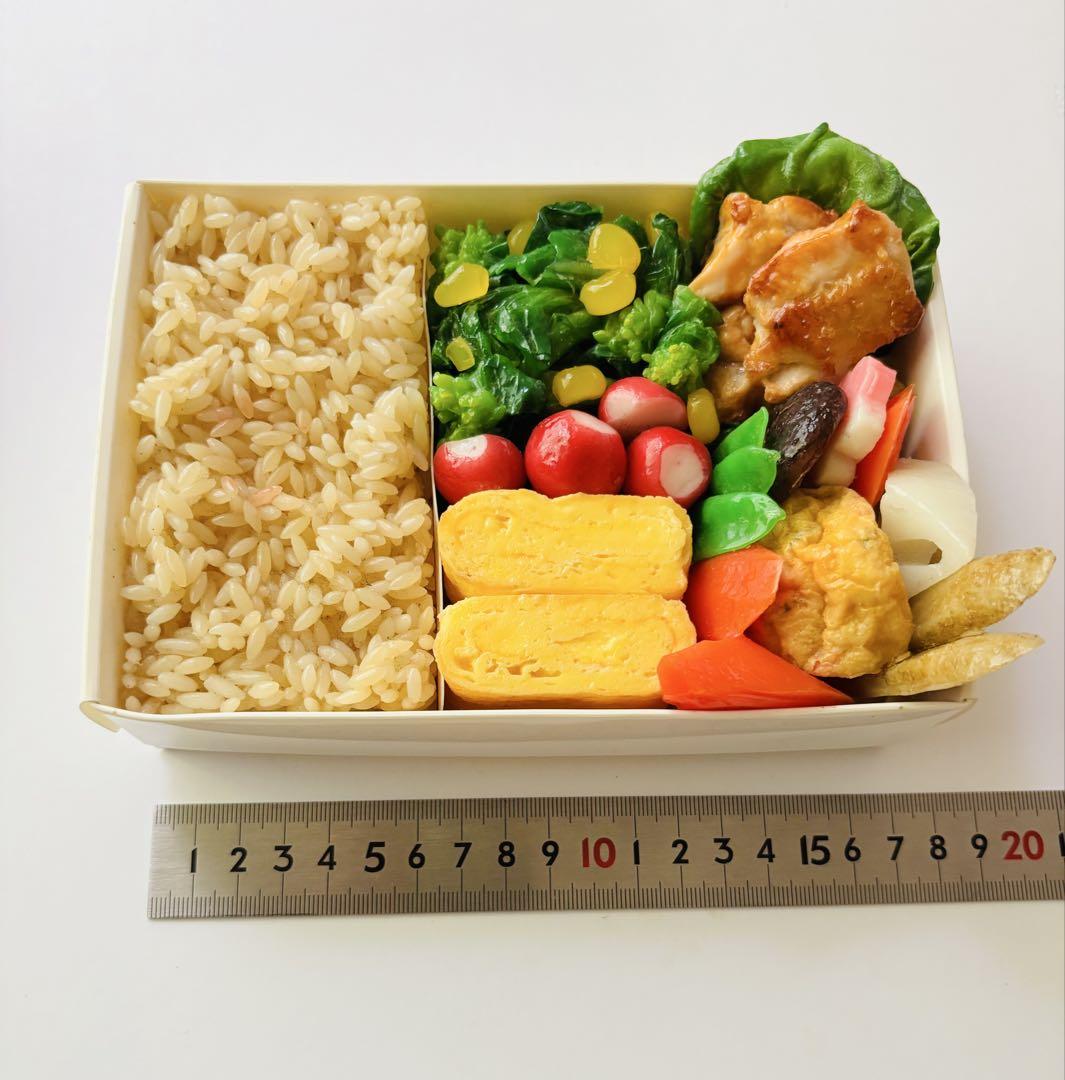 食品サンプル 弁当 展示品 lunchbox フェイクフード レア 実物大 食玩