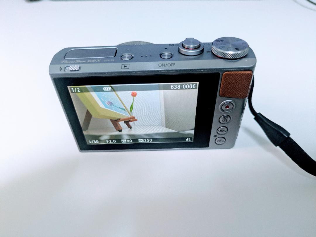 Canon PowerShot G9X コンパクトデジタルカメラ