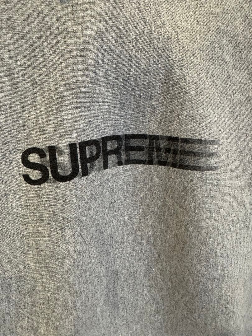 SUPREME グレー パーカー