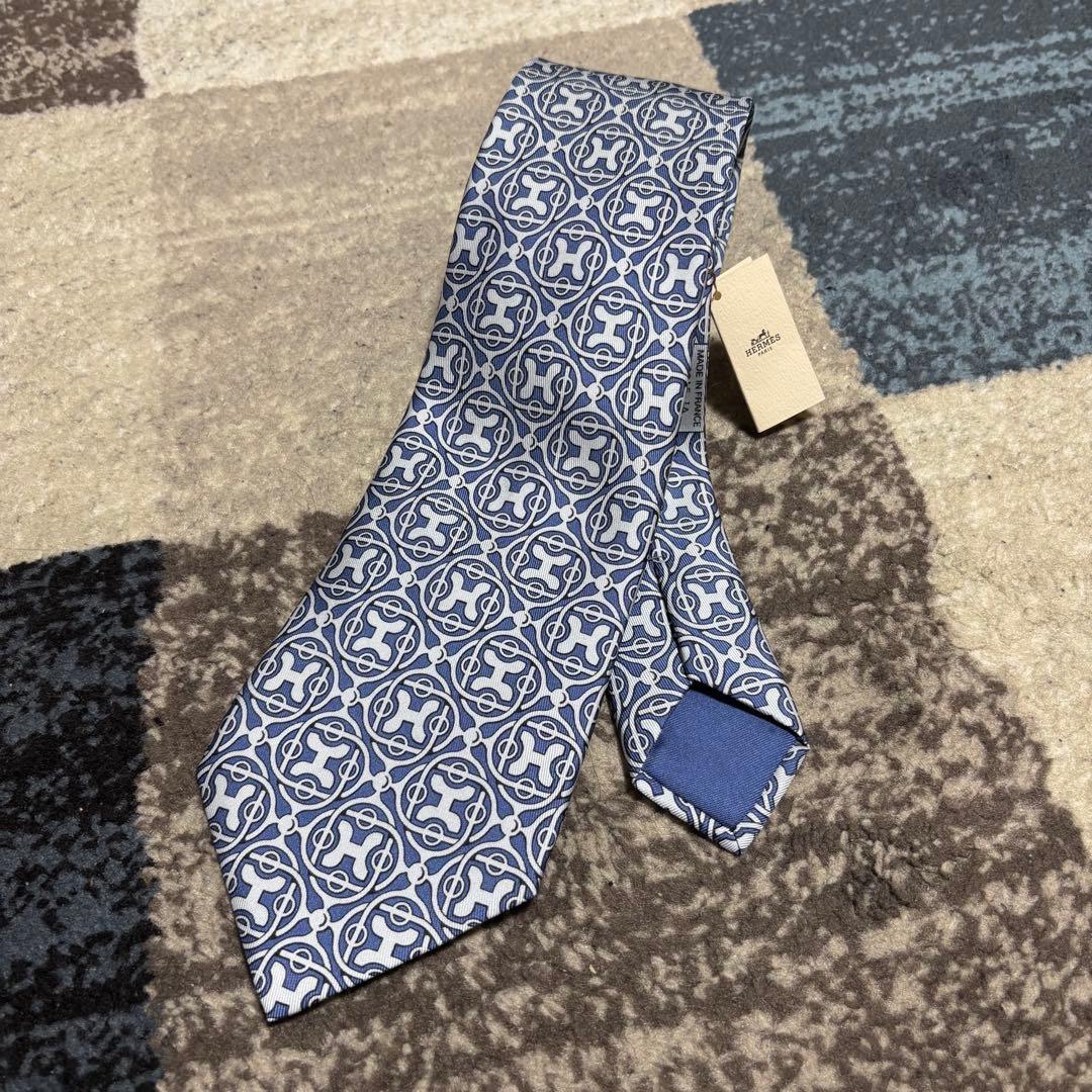 エルメス　ネクタイ　h柄