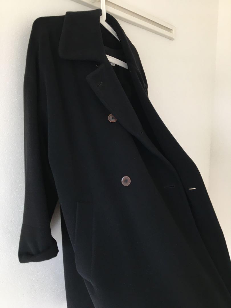 美品】CERRUTI 1881 バージンウール ダブルチェスターコート