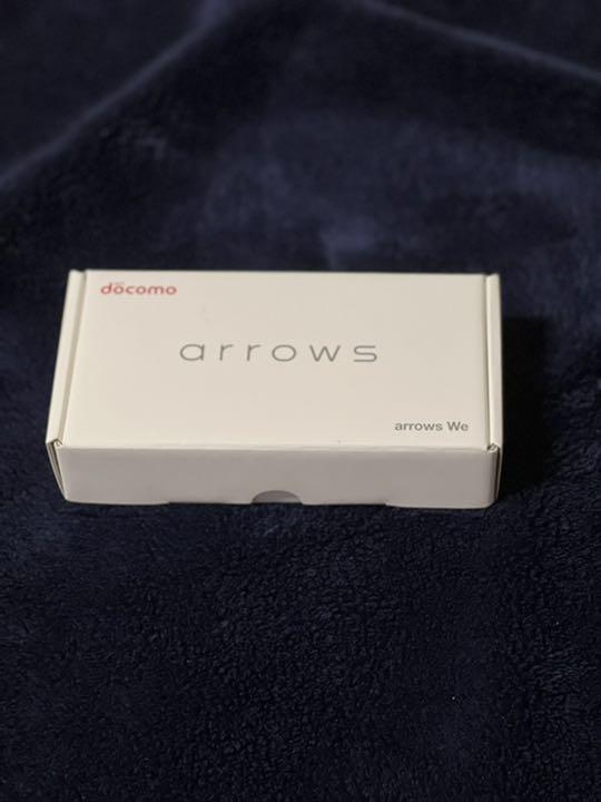 ホワイト系お得な情報満載 ARROWS We ネイビーF-51B スマートフォン