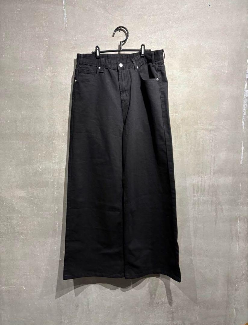 loncino uneune buggy ブラック パンツ　デニム　evisu