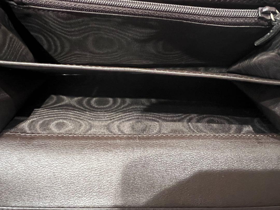 GUCCI GGパターン 二つ折り財布 ブラウン