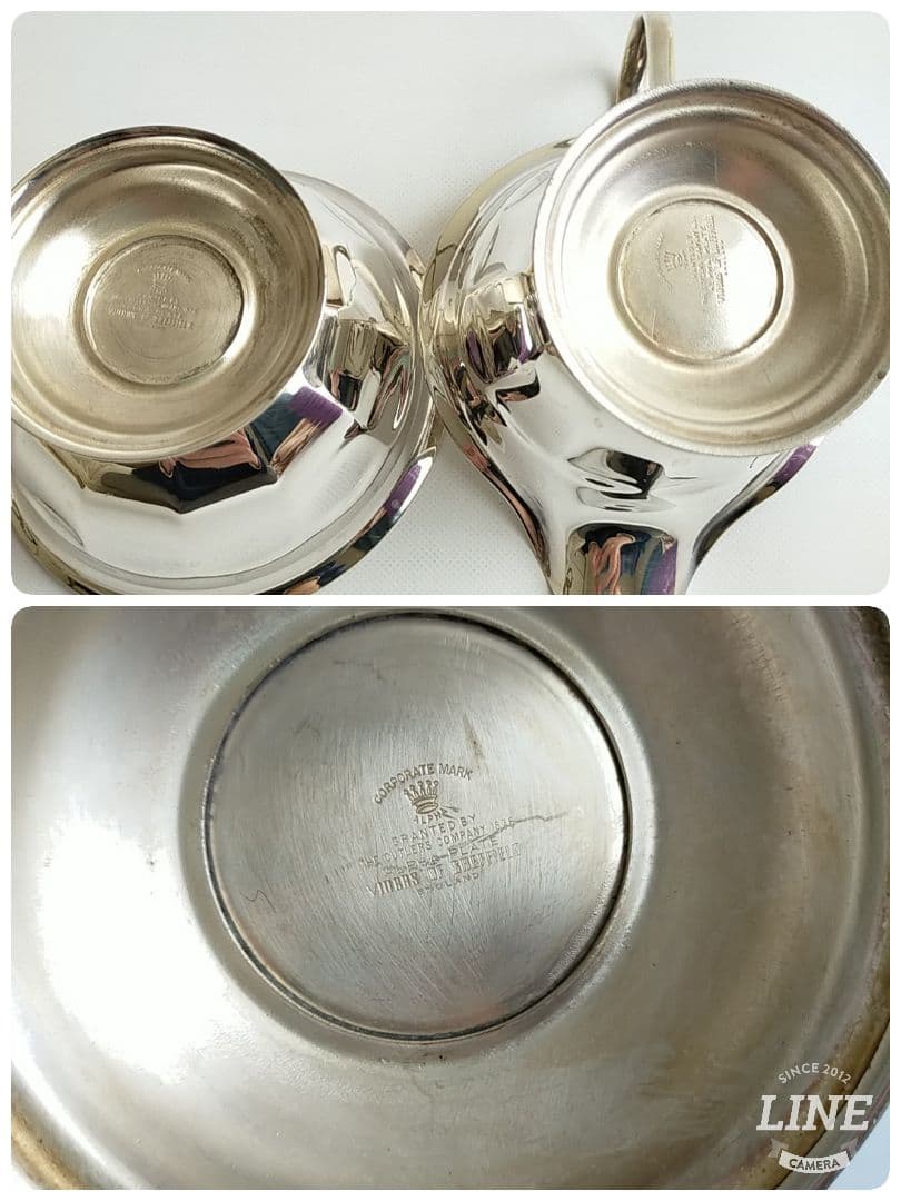 ちゃっぷまん様専用 英国 Viners ティーセット シルバー ティーポット