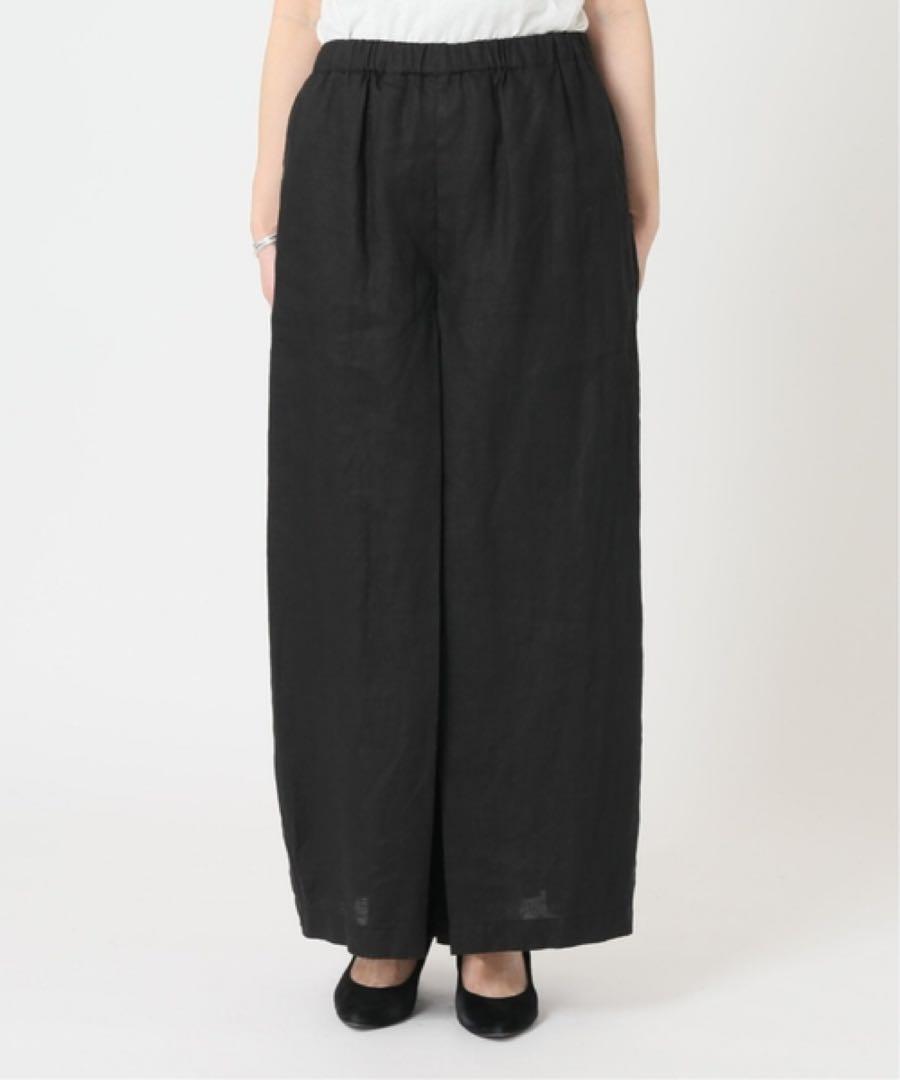 【大人気】JOURNAL STANDARD リネンタックキュロット　ワイドパンツ