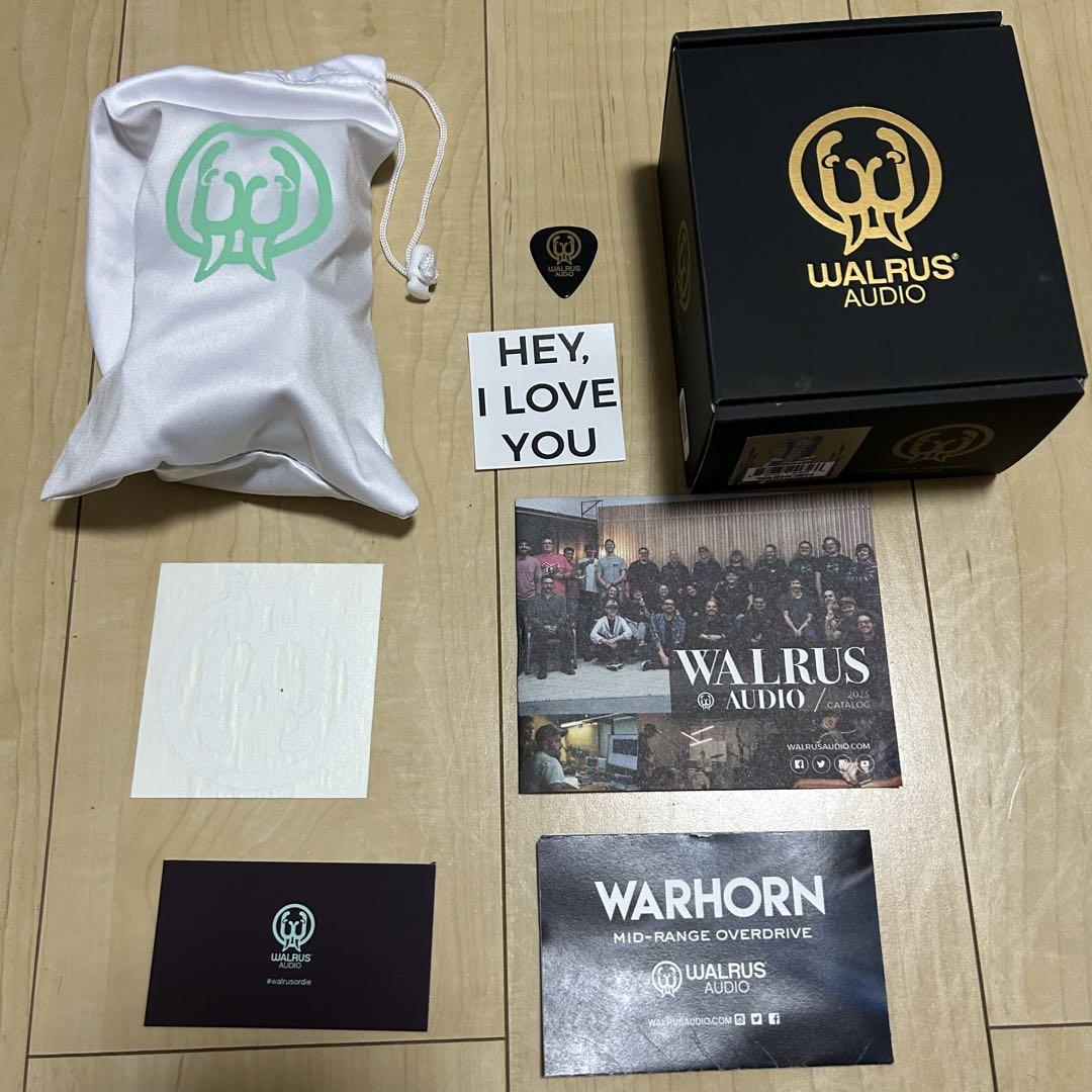 ギター Walrus Audio WARHORN Over Drive