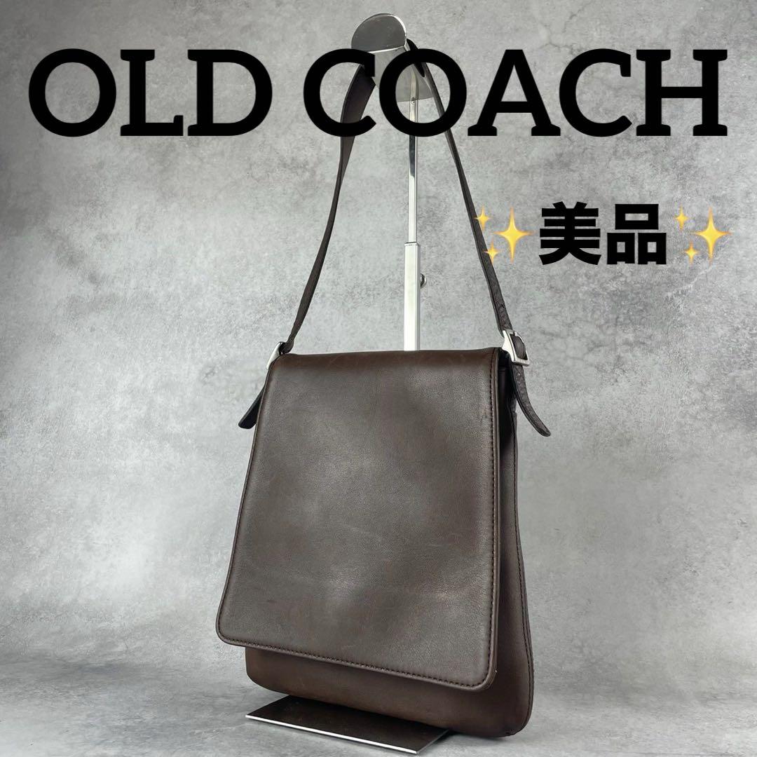 ✨美品✨コーチ　ワンショルダーバッグ　ハンドバッグ　グラブタンレザー　ブラウン