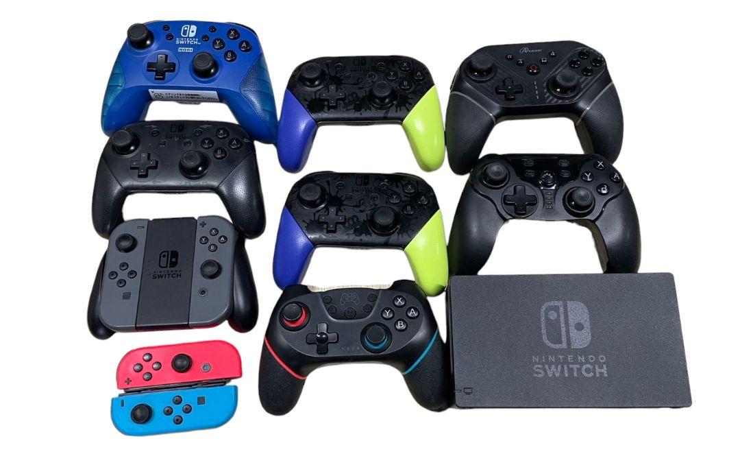 021209 Nintendo switch コントローラー等 ジャンク まとめ
