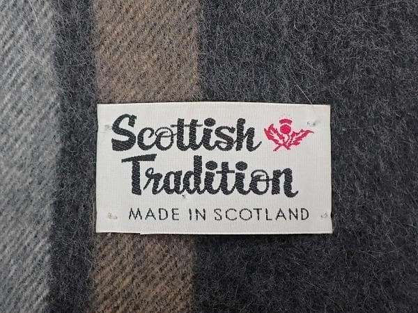 ウールのマフラーです