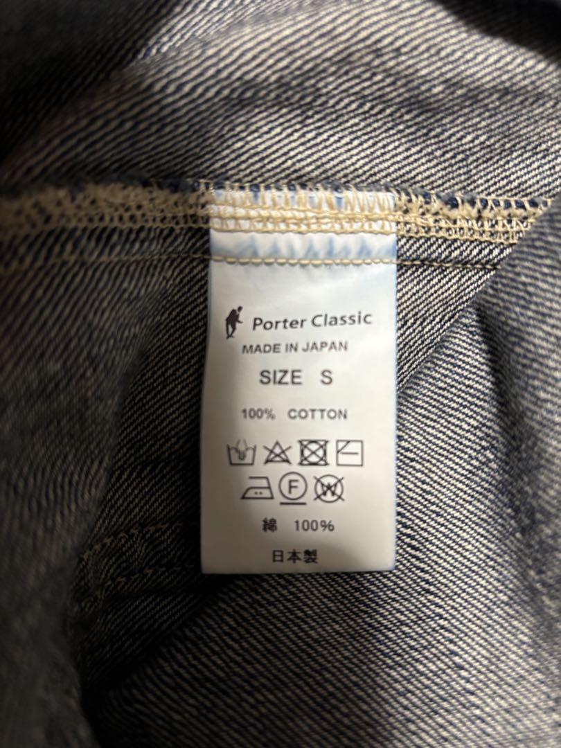 極美品★ Porter Classic DENIM FRENCH JACKET