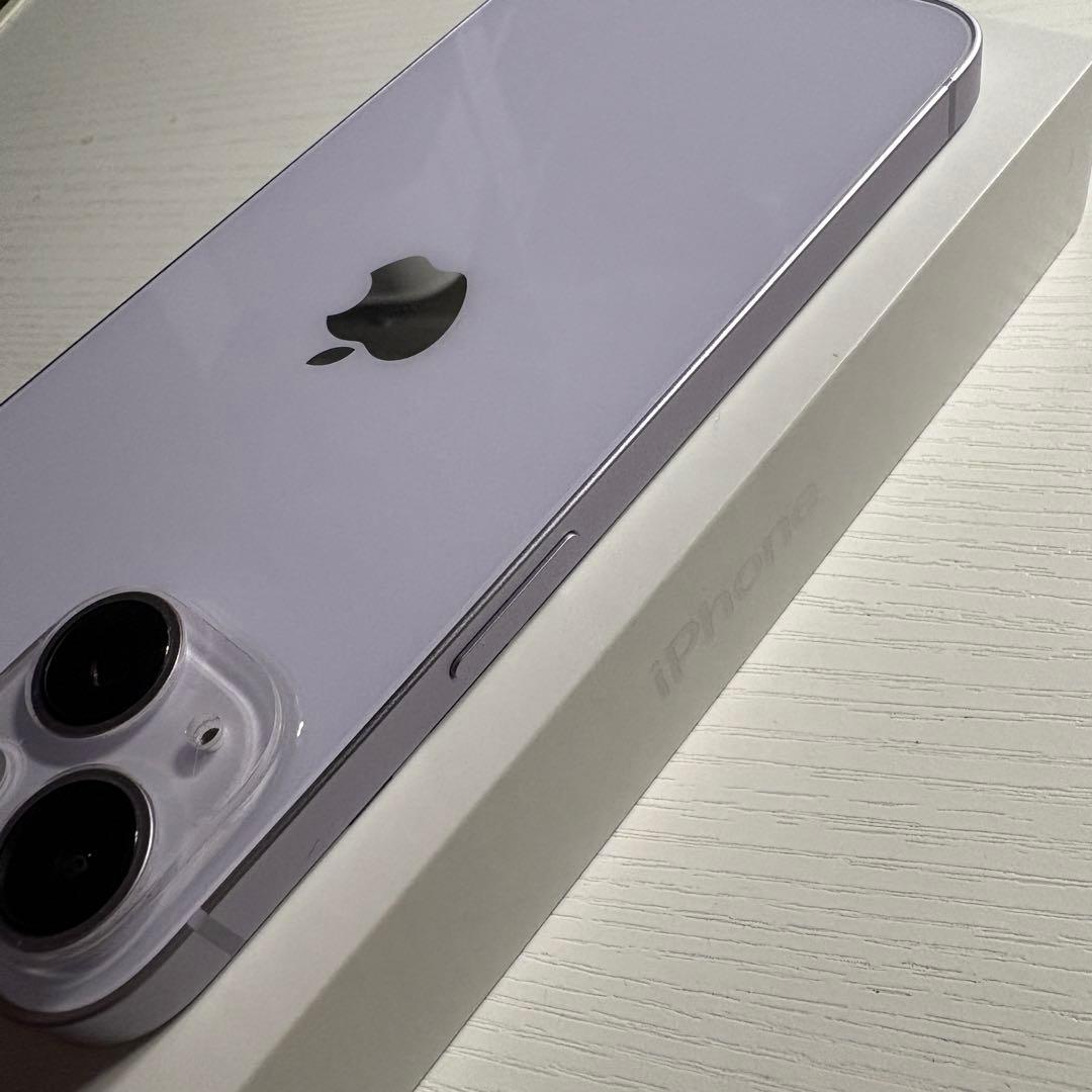 iPhone14 256GB パープル SIMフリー 極美品