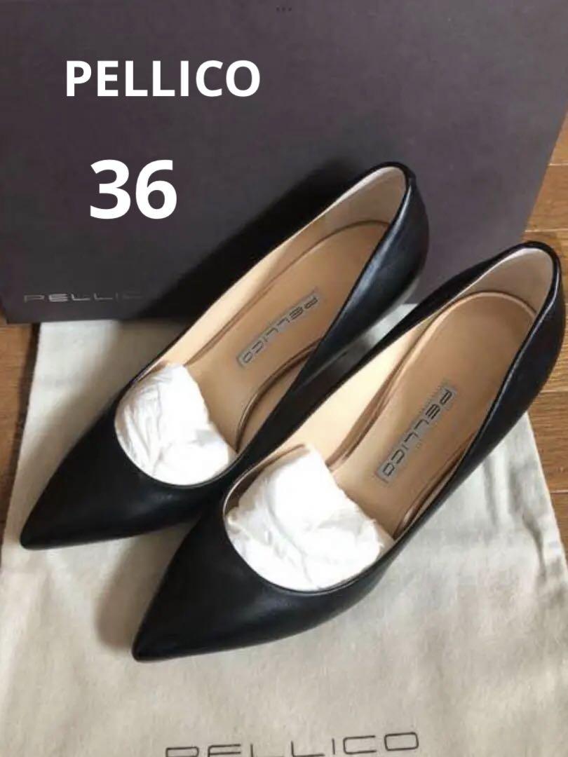 PELLICO パンプス　ブラック　36