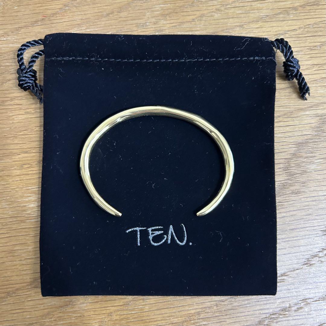 TEN.ホルンバングル ゴールド