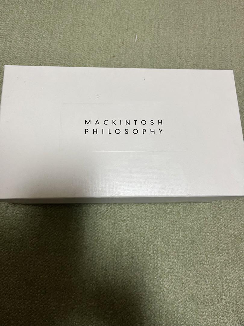 MACKINTOSH PHILOSOPHY 黒 フラットシューズ　22cm
