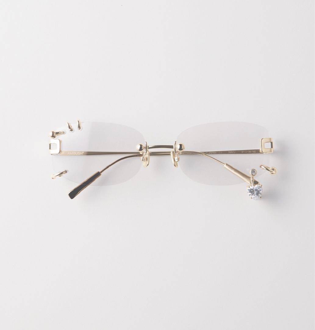 ambush ピアス サングラス pierced sunglass ゴールド ambush ピアス サングラス pierced sunglass ゴールド - メルカリ