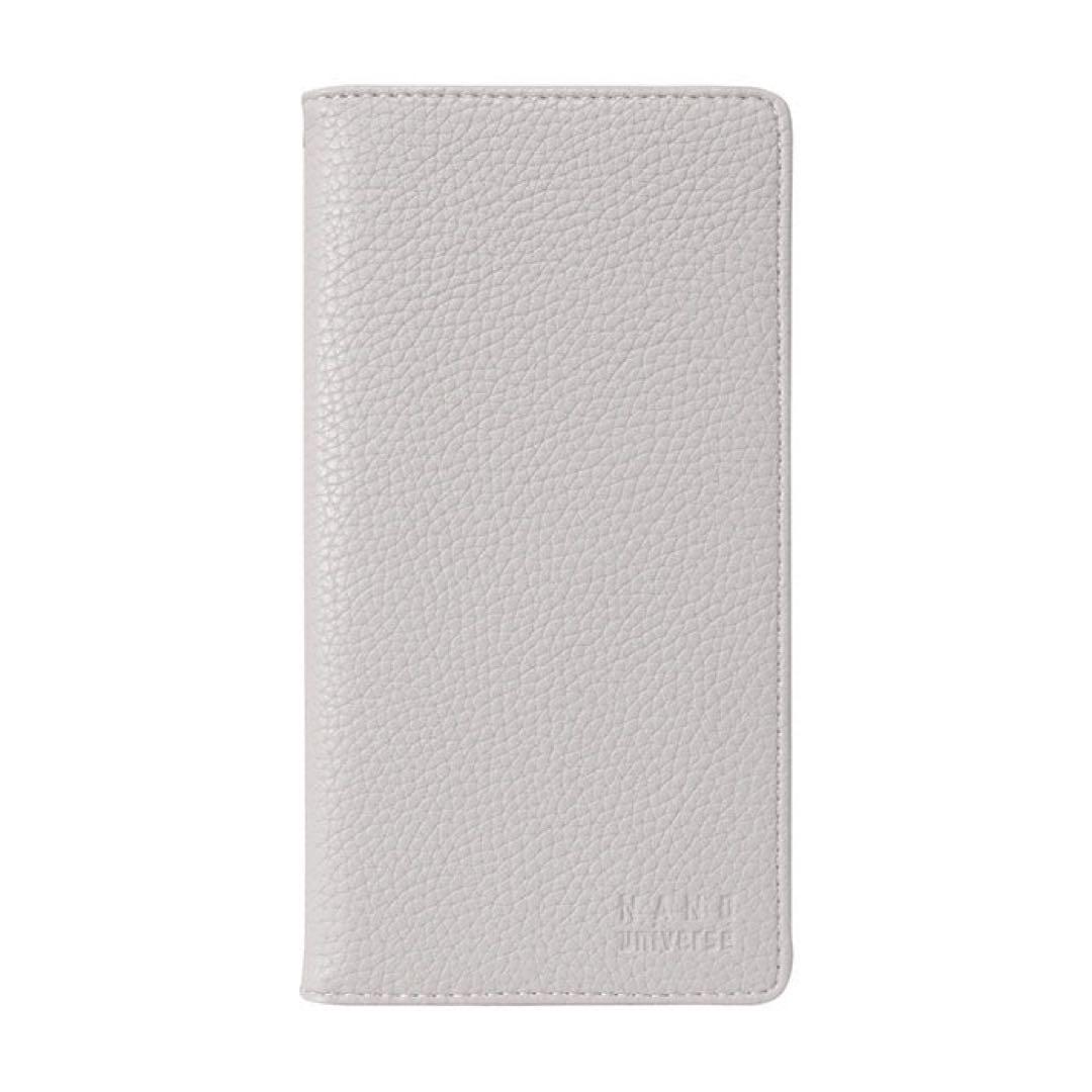 新品⭐︎ナノユニバース iPhone15/14/13 手帳型ケース ピンクブラウン