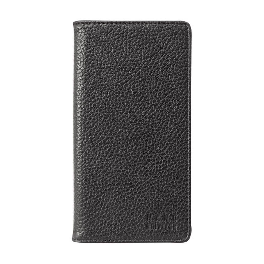 新品⭐︎ナノユニバース iPhone15/14/13 手帳型ケース ピンクブラウン