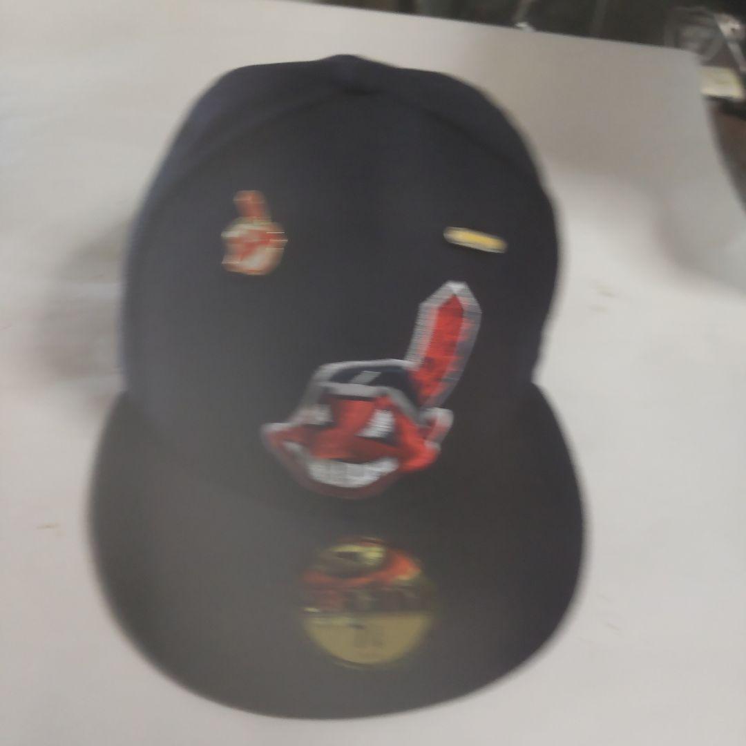 New Era 59FIFTY インディアンズ キャ３点、71/2、73/8