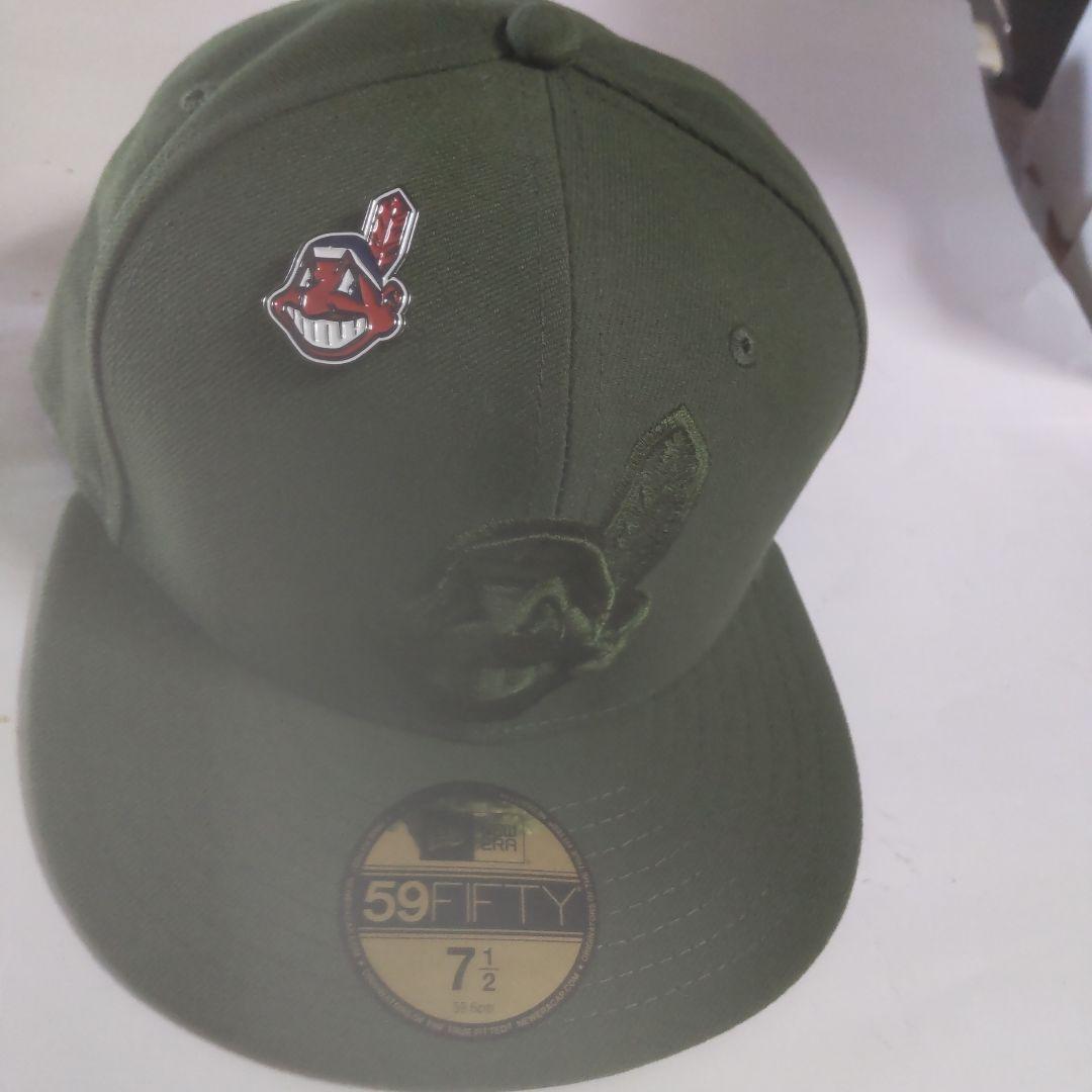 New Era 59FIFTY インディアンズ キャ３点、71/2、73/8