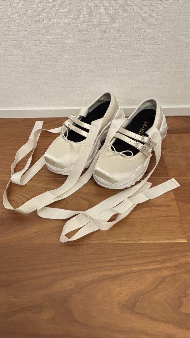 AKIKO AOKI Giselle-satin Ivory×WH