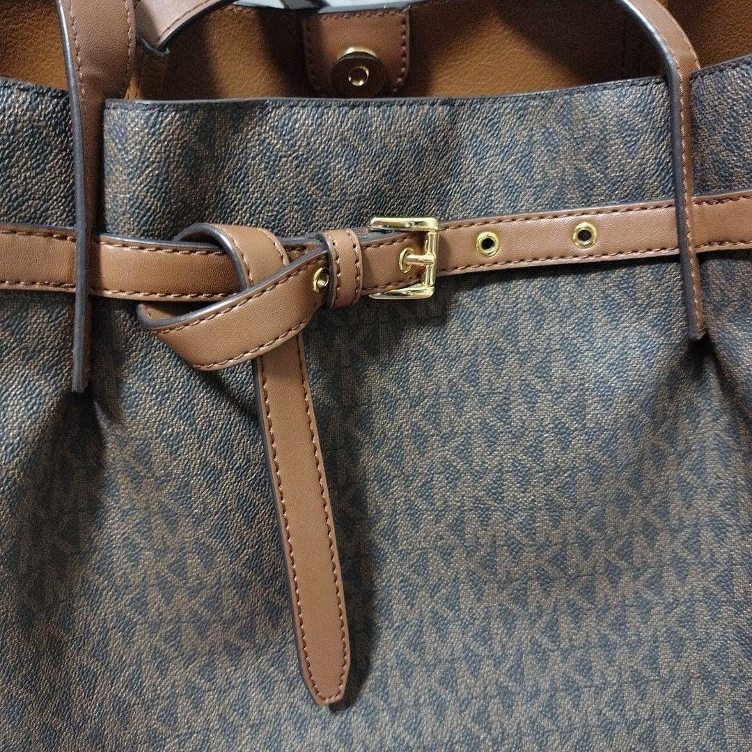 MICHAEL KORS ブラウン トートバッグ