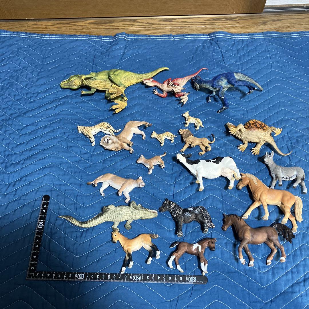 入園入学祝い 馬牛ワニ 恐竜 猫科 動物 シュライヒ など メルカリ - d-73527 18体 その他