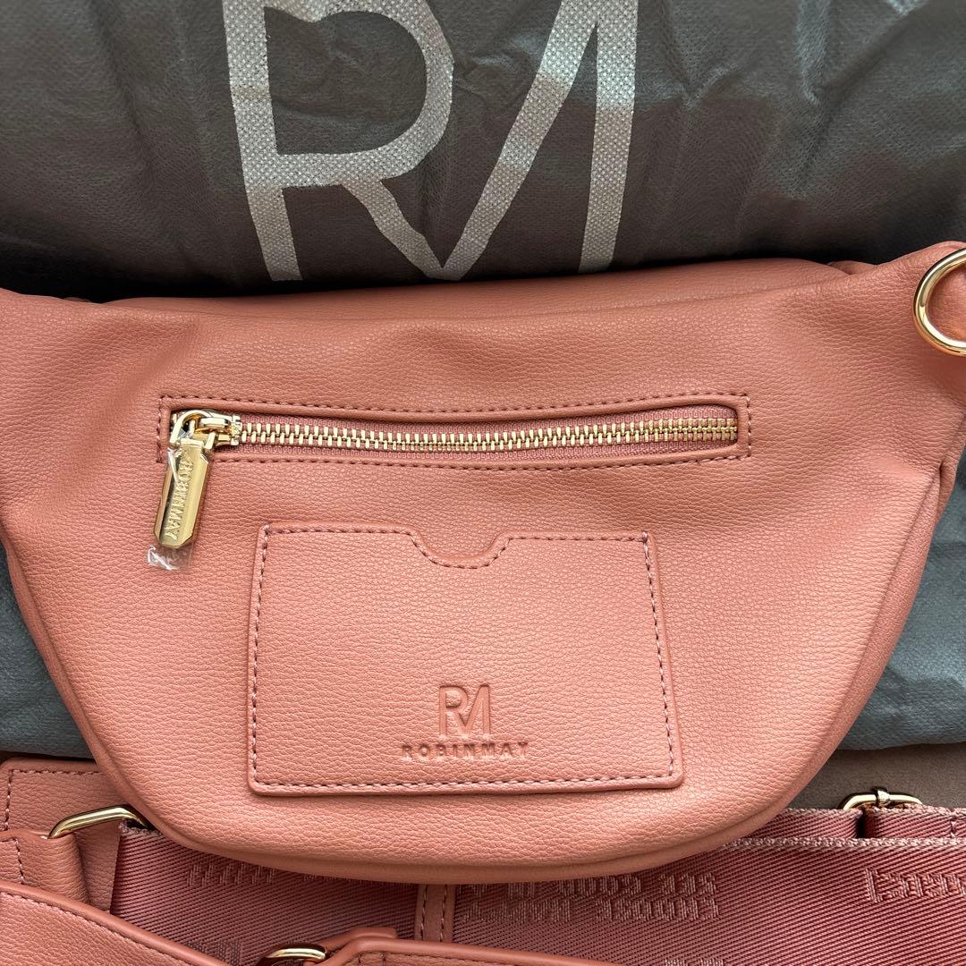 ROBINMAY 2WAY ストラップ2本付き ウエストバック ROBINMAY 2WAY ストラップ2本付き ウエストバック