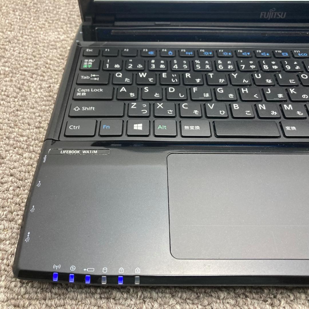 薄型✨美品✨Windows11✨メモリ2倍SSDリカバリ　富士通ノートパソコン