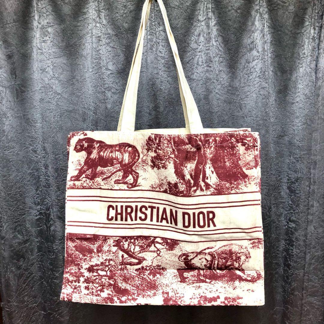 Dior トワルドゥジュイディオールトートバッグノベルティ 赤