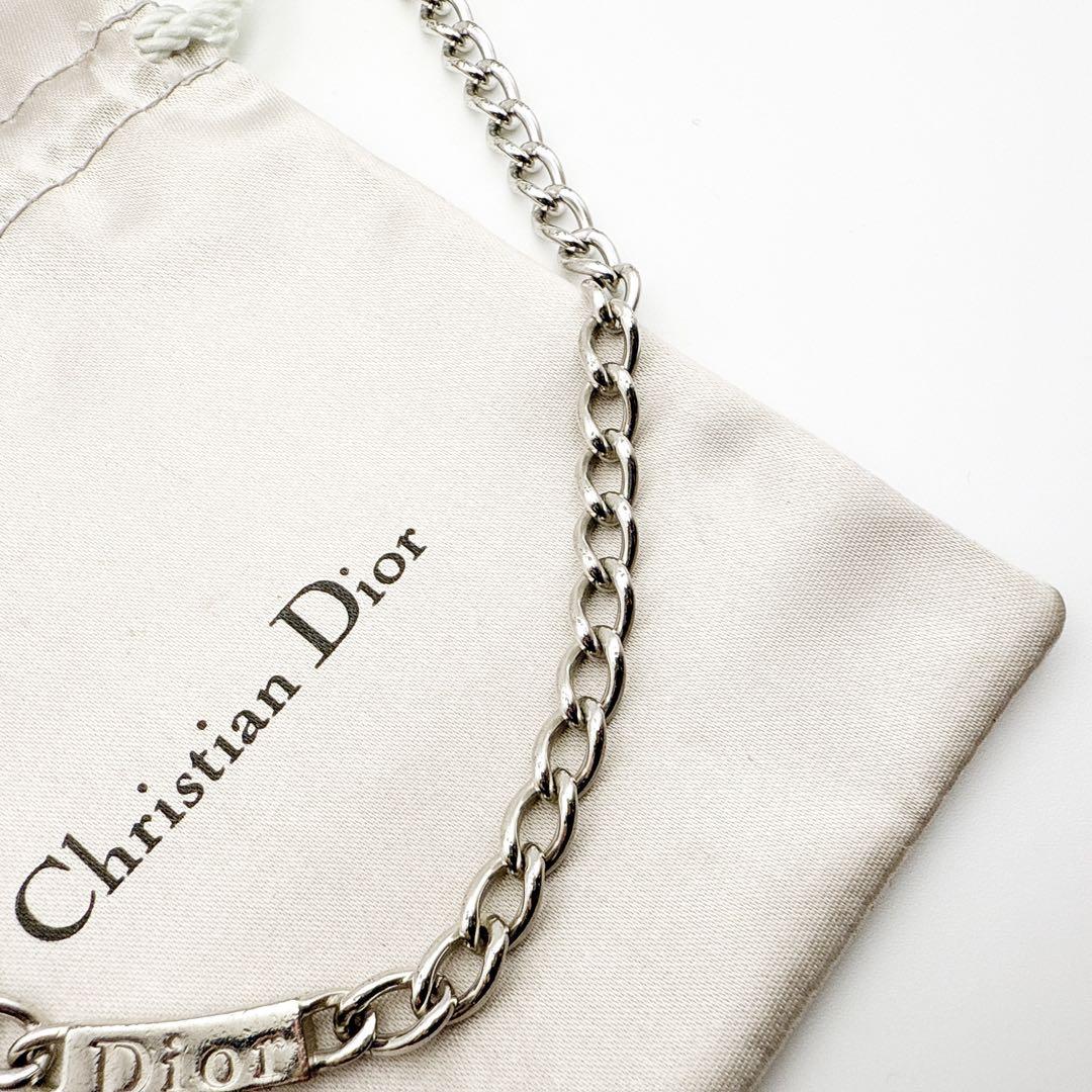 2382　人気✨　Dior　ネックレス　CD ロゴ　希少　刻印