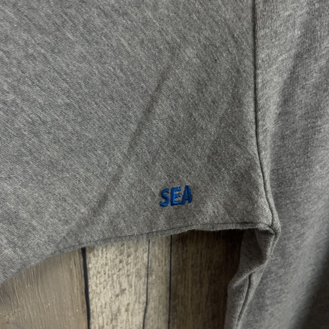 WIND AND SEA ウィンダンシー 両面刺繍 半袖 Tシャツ TEE XL