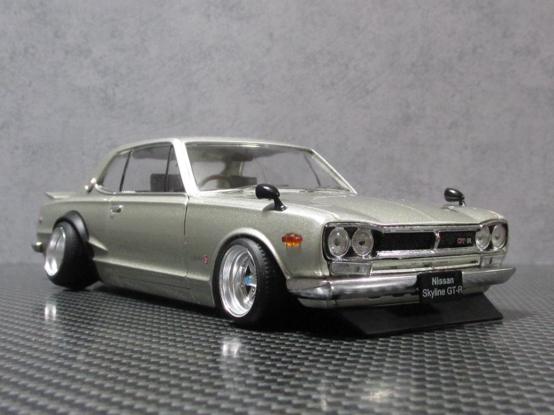 Hachette 1/24 日産 ハコスカ GT-R カスタム改 ロンシャン