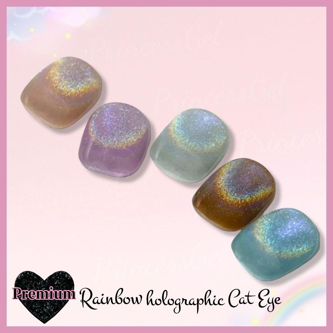 人気SALE品質保証 PrincessGel♡プレミアム❤レインボーキャッツアイマグネットジェル Jcu3V-m95896286414 NEW新品