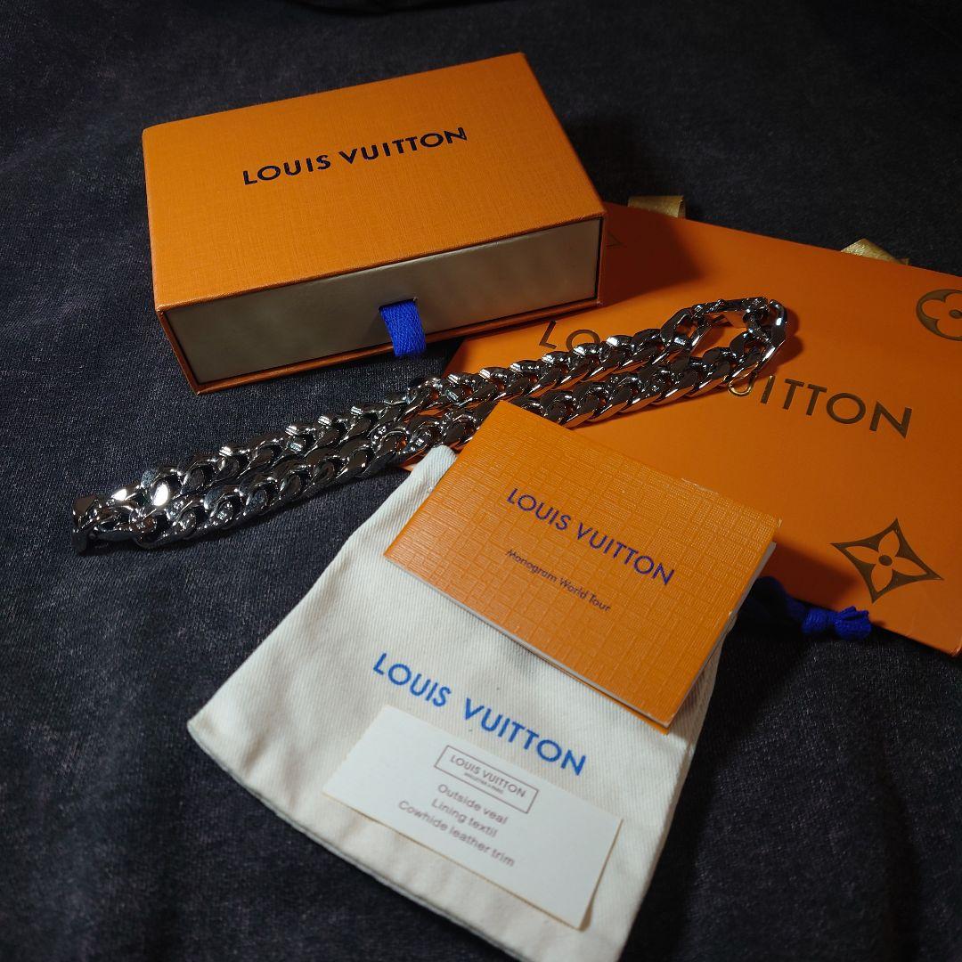 Louis Vuitton コリエ メタルチェーンネックレス